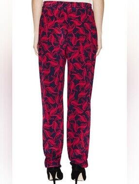 Diane Von Furstenberg Bennett Silk Drawstring Pants